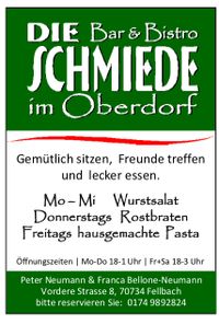 Schmiede Oberdorf Logo